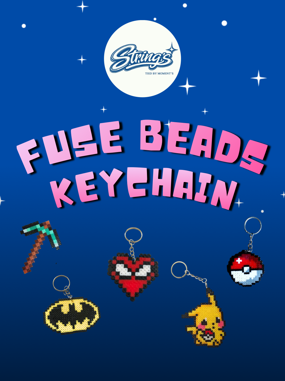 Fuse Beads Keychain