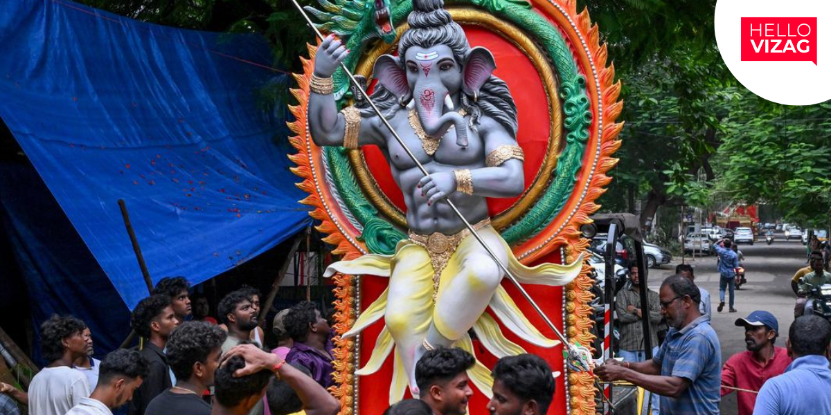 Visakhapatnam Decks Up for Ganesh Chaturthi Celebrations