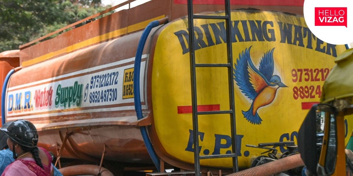GVMC Maps 12 Water Filling Points to Tackle Water Shortage in Vizag