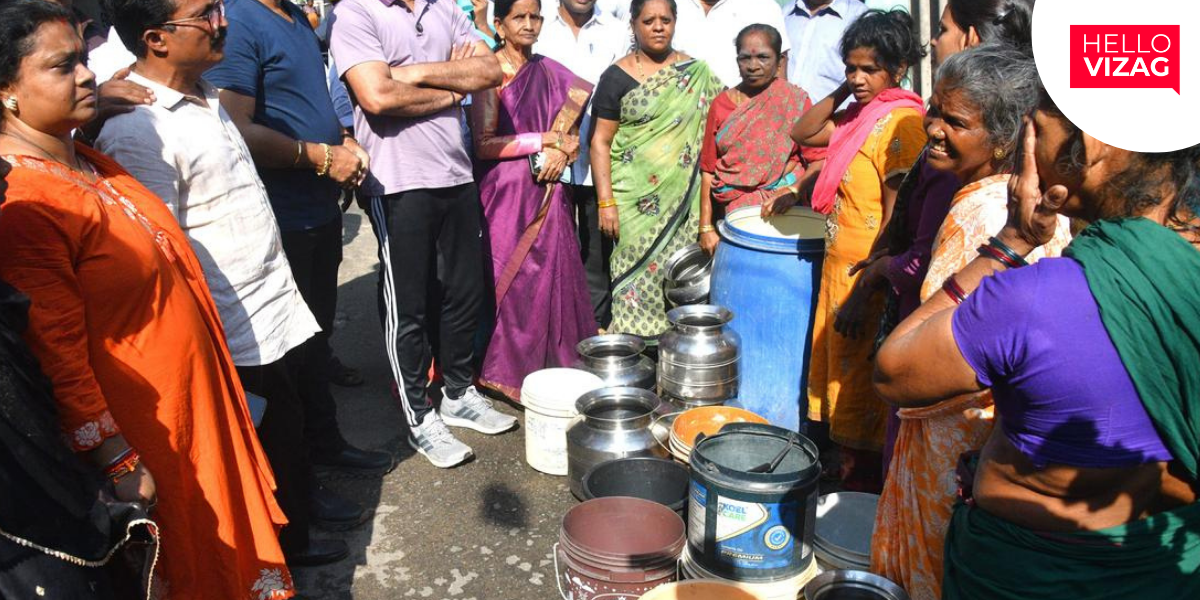 YSRCP WARNS OF GVMC SIEGE OVER VIZAG WATER CRISIS