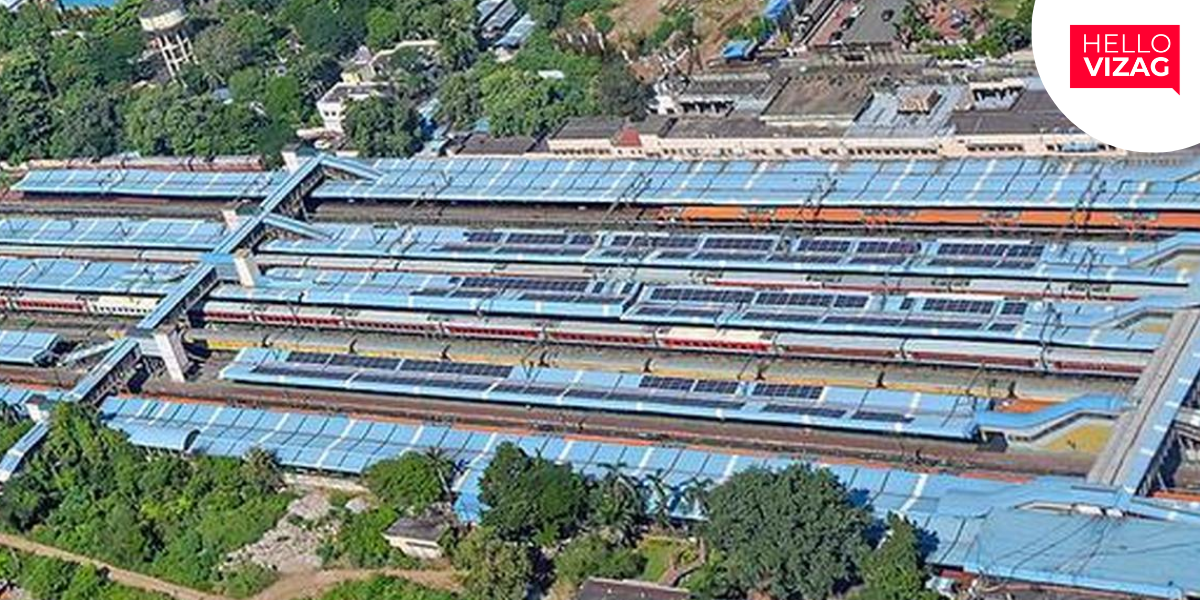 SCoR Conducts Mega Cleanliness Drive at Visakhapatnam Railway Station