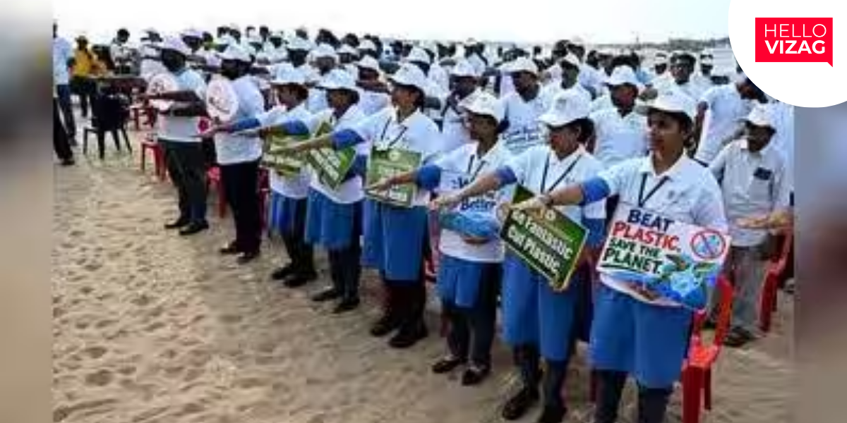 Coastal Clean-Up Drives Remove Over 700 Kg of Waste in Vizag and Pallepalem