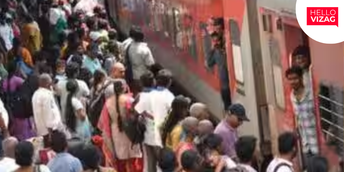 Dasara Rush Leaves Vizag Passengers Struggling to Get Train and Bus Tickets