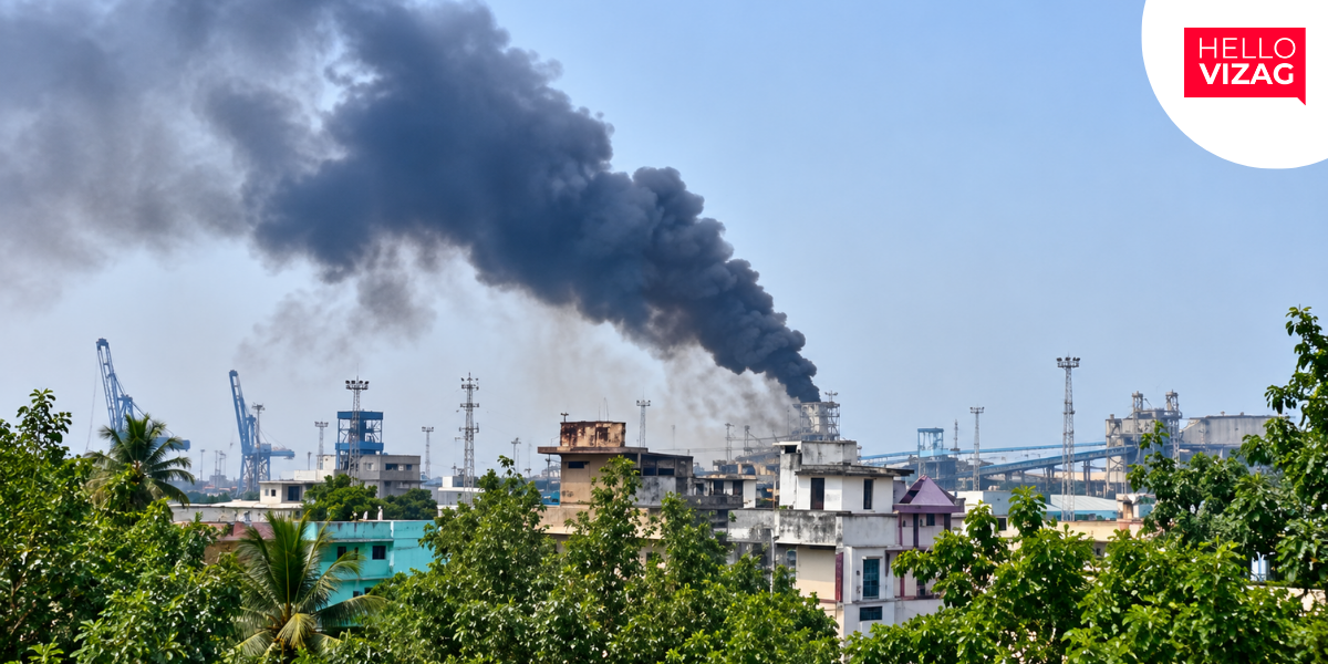Minor Fire Breaks Out at Visakhapatnam Port During Welding Work
