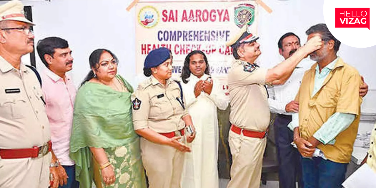 Free Medical Camp Held for Vizag Auto-Drivers and Their Families