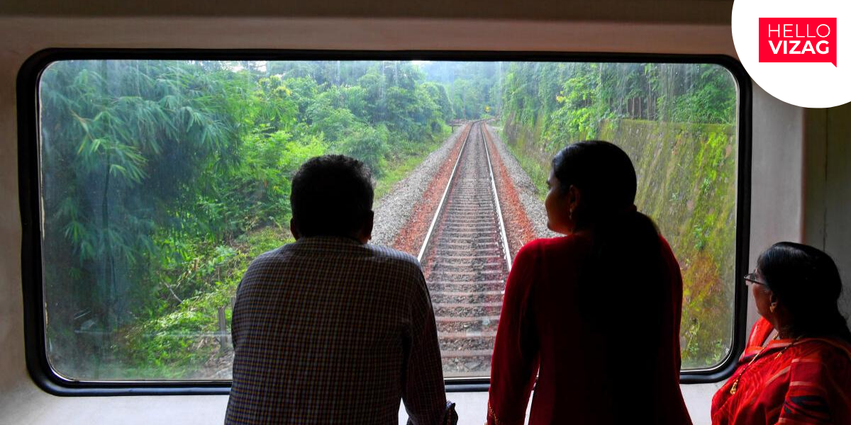 Extra Vistadome Coach Added to Vizag–Araku Train from October 13 to 20 for Dasara Rush