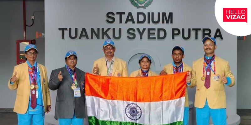 Visakhapatnam’s VAAW Athletes Shine at International Masters Athletics Meet in Malaysia