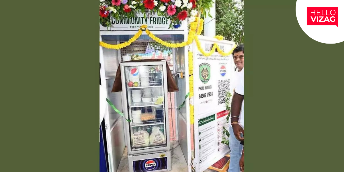 Community Fridges Help Feed the Needy and Reduce Food Waste in Vizag