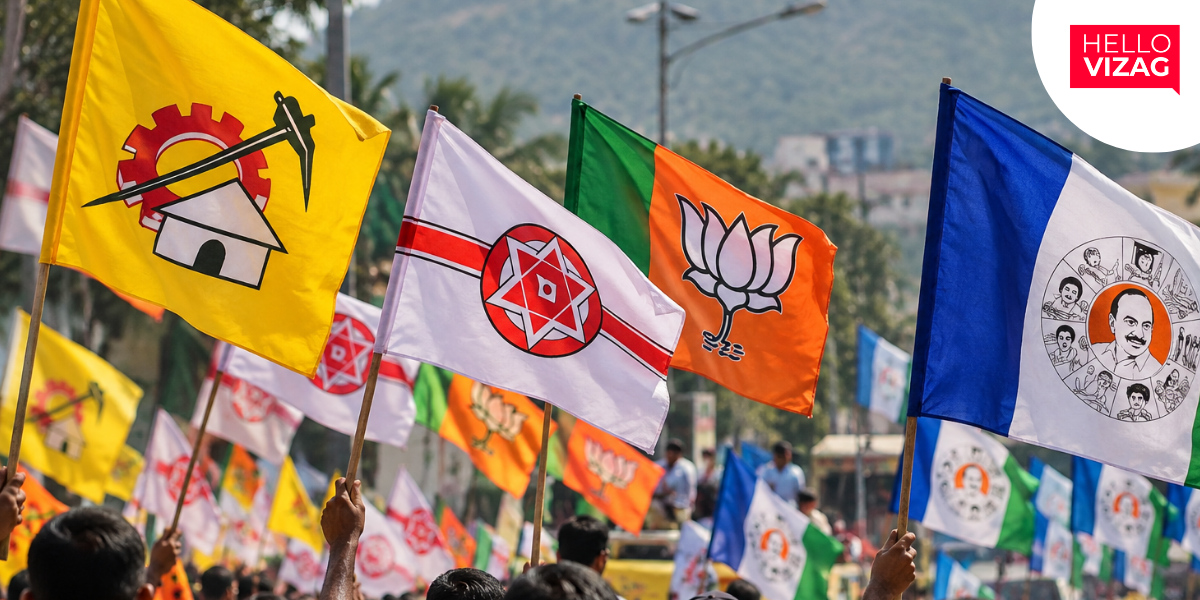NDA and YSRCP Step Up Preparations for Local Body Elections in Visakhapatnam