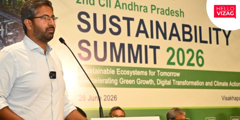 Sustainability Must Go Beyond Climate Action, Says Visakhapatnam MP