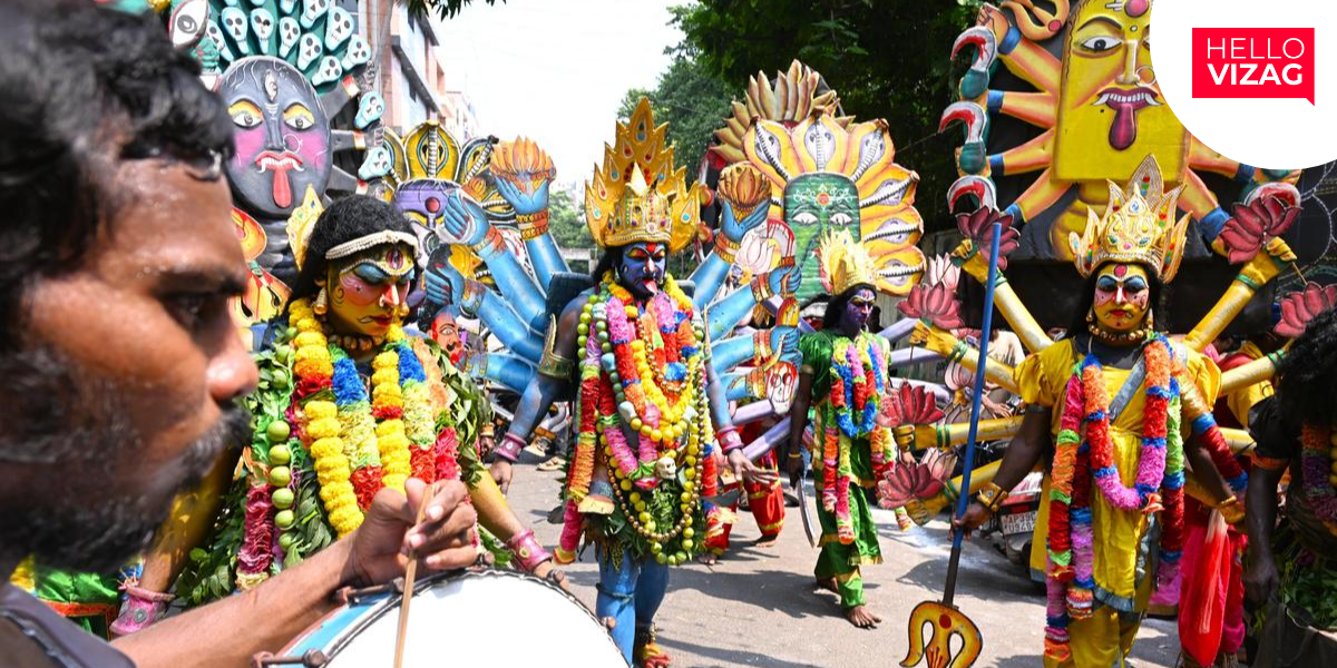 Dasara Festivities Begin in Visakhapatnam with Religious Fervour