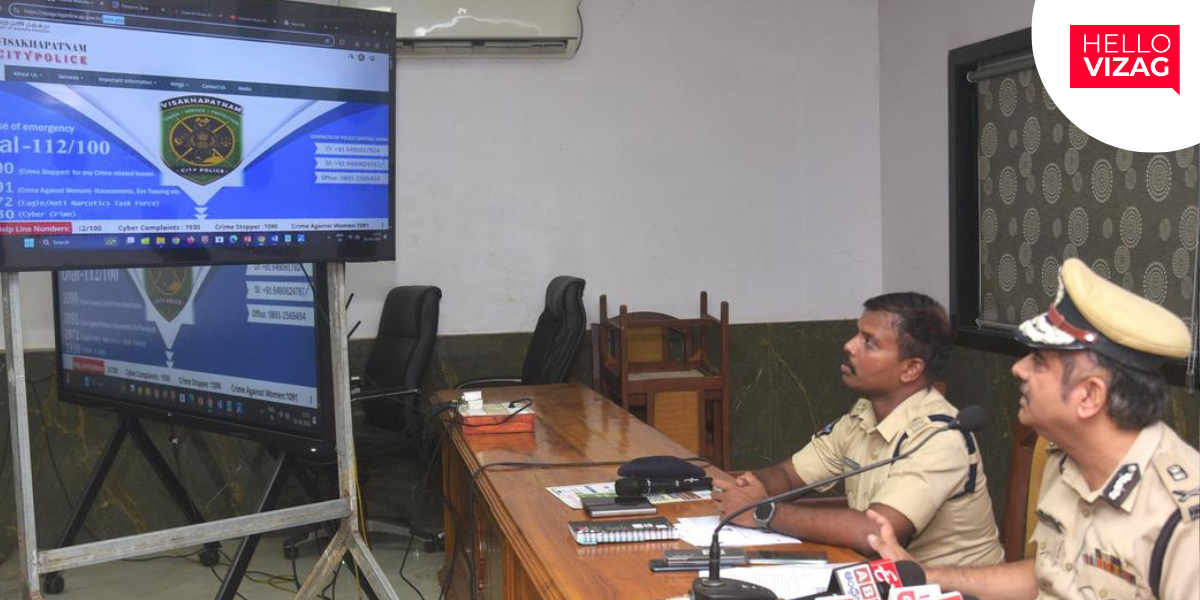 Vizag CP Launches Website for Ganesh Pandal Permission