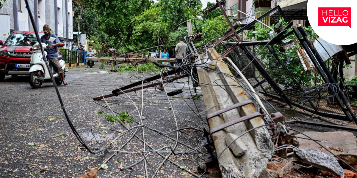 Cyclone Arnab Leaves Vizag Covered in Debris as Restoration Work Intensifies