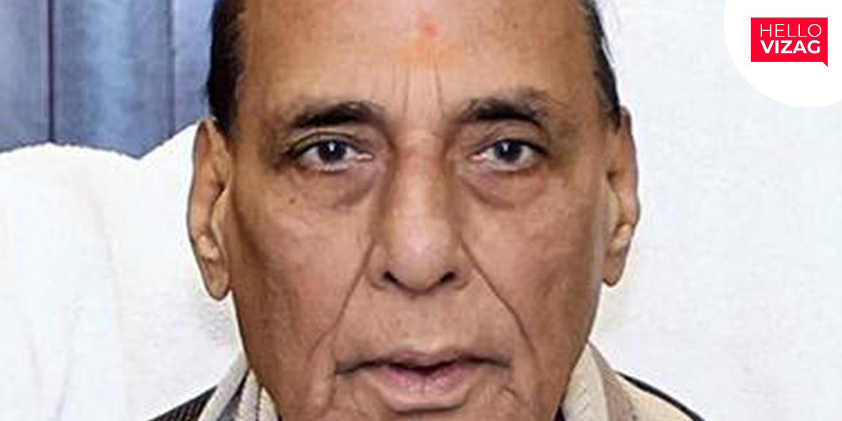 Defence Minister Rajnath Singh to Visit Visakhapatnam in October