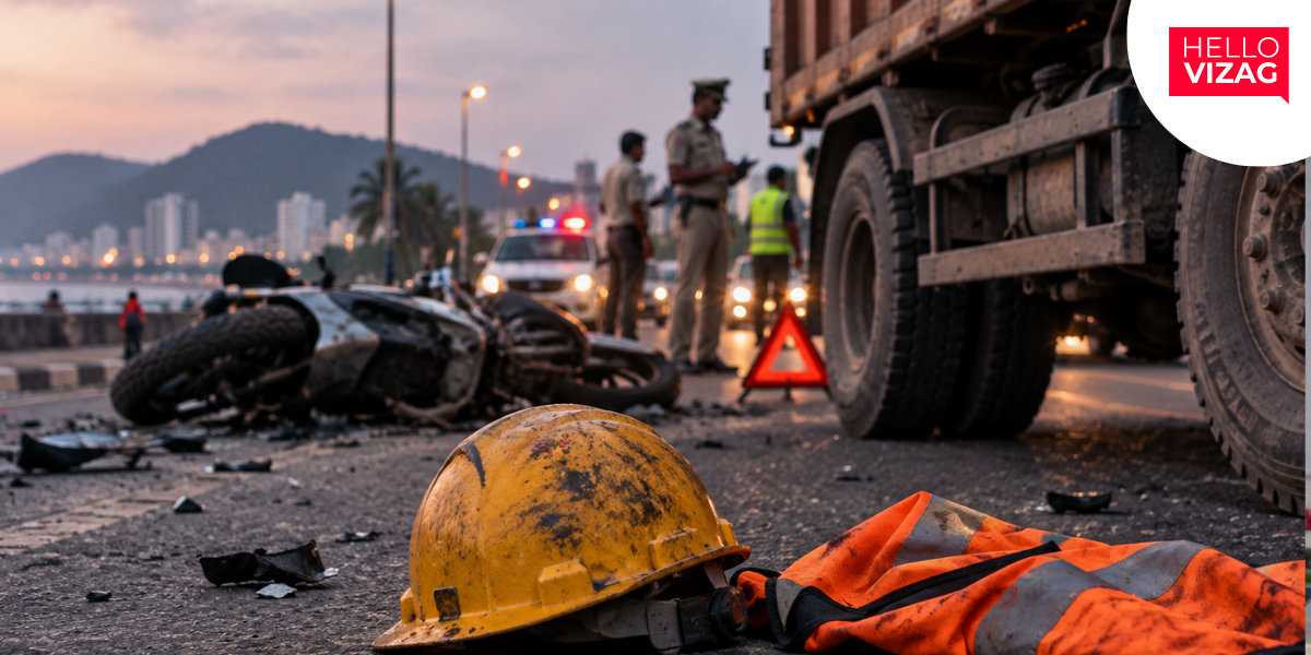Two Workers Killed in Road Accident in Visakhapatnam