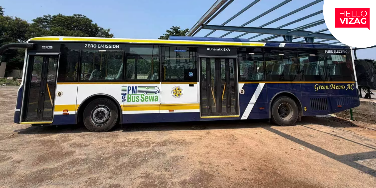 Green Metro AC Buses to Arrive at Vizag Depots Soon