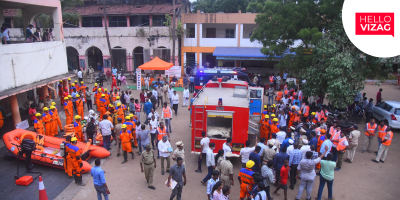 Civil Mock Drill Conducted in Visakhapatnam to Raise Awareness About Terror Attacks