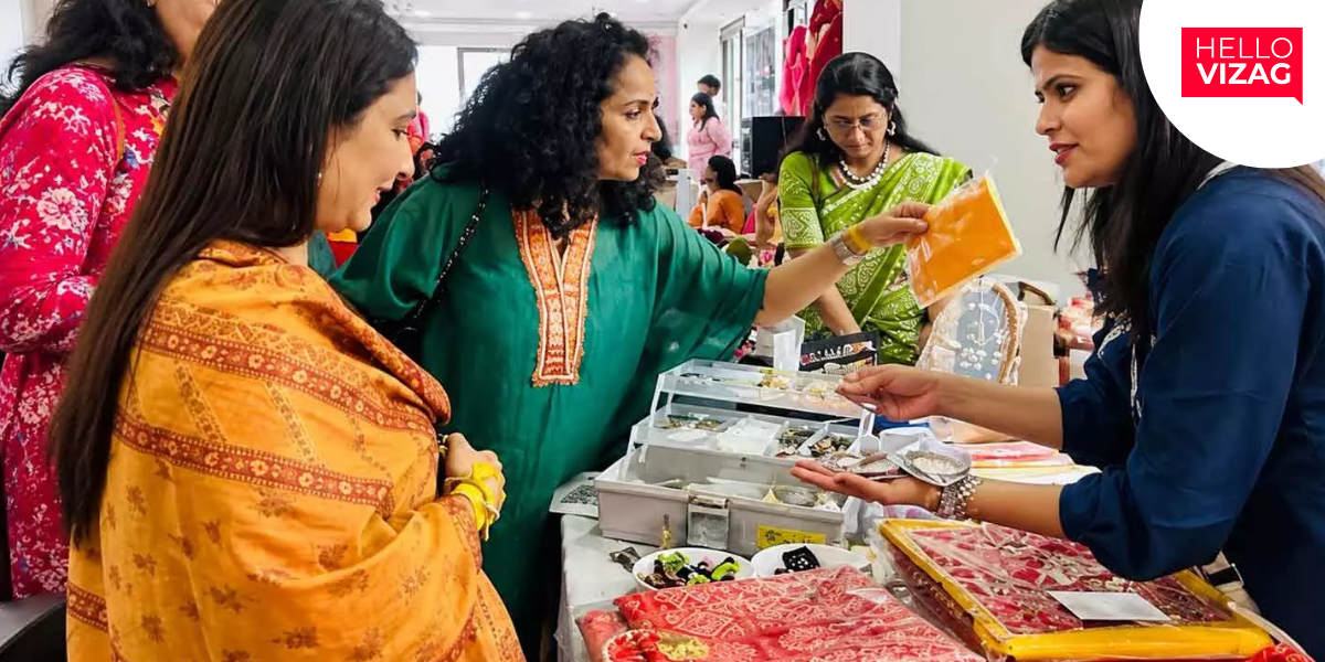 Women Entrepreneurs Showcase Products at Exhibition in Visakhapatnam