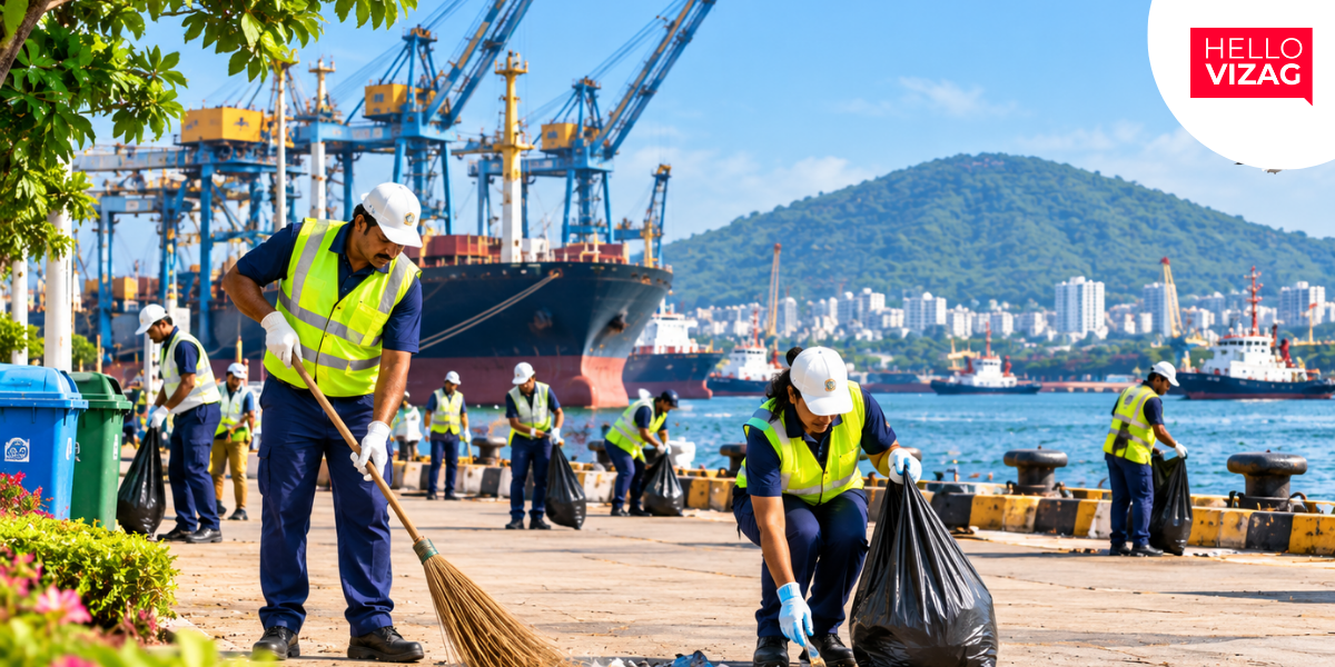 Vizag Port Launches ‘Swachhata Hi Seva 2026’ Drive