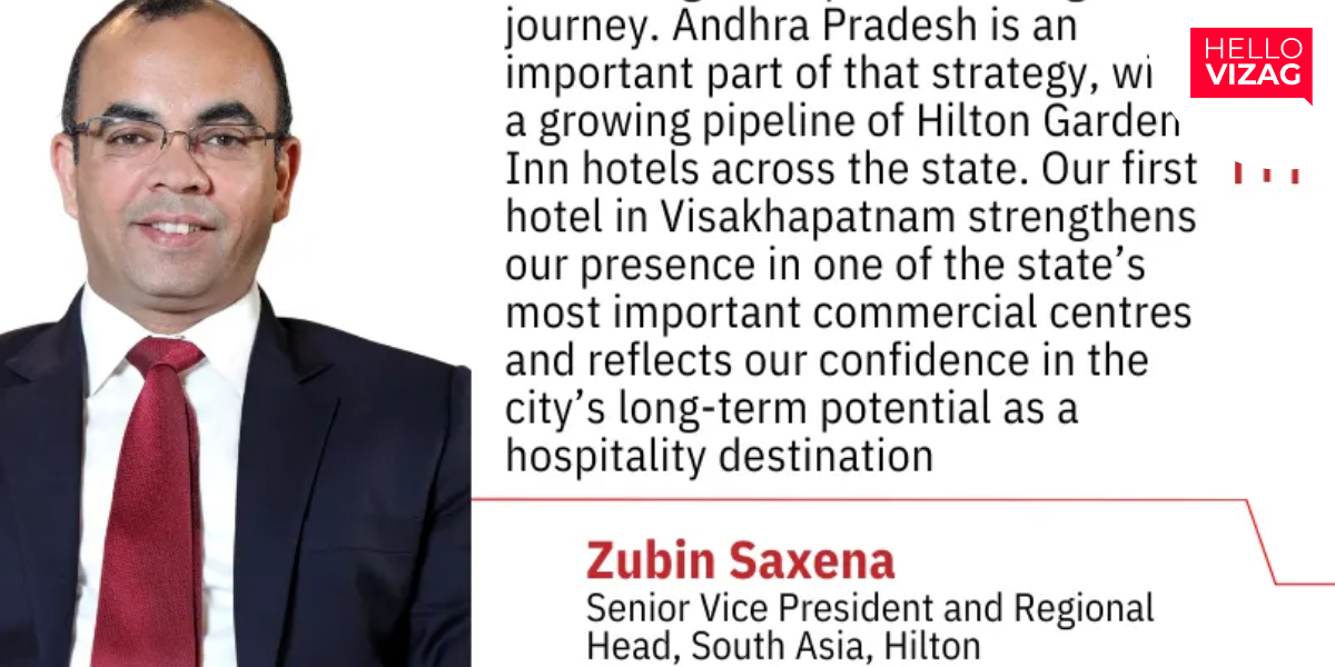 Hilton Signs 360-Room Hilton Garden Inn in Visakhapatnam’s Yendada