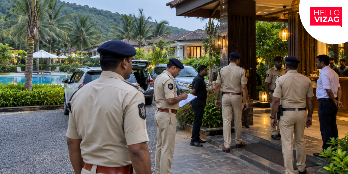 Visakhapatnam Police Conduct Surprise Raids on 69 Resorts