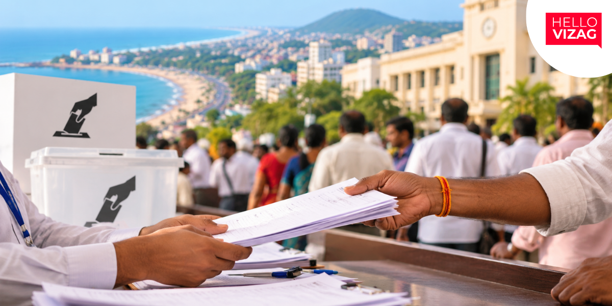 66 Candidates File Nominations on First Day of GVMC Elections in Vizag