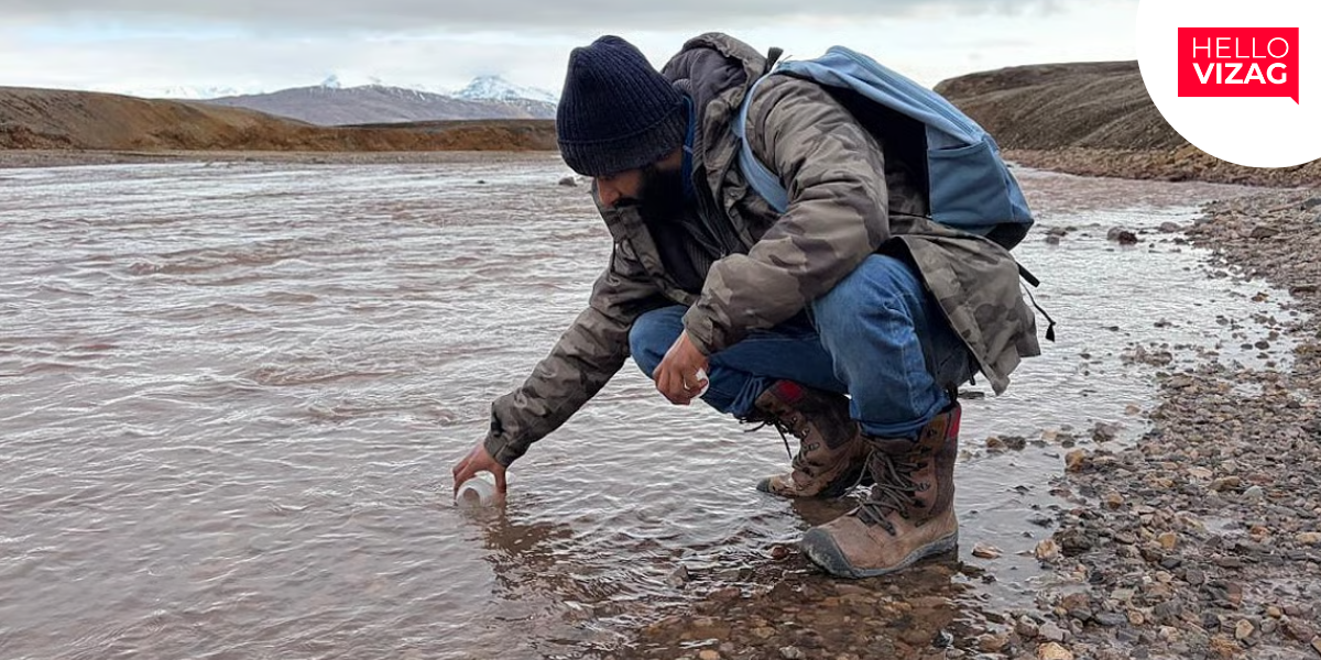 Vizag GITAM Assistant Professor Studies How Climate Change Affects Arctic Water Pollution
