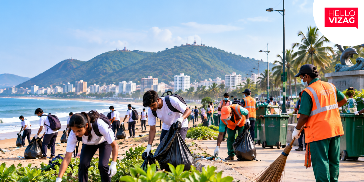Swachhata Hi Seva Drive Kicks Off in Vizag East with Focus on Cleanliness