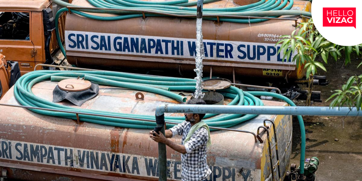 Vizag Apartments and Gated Communities Face Water Crisis as Tanker Dependence Rises