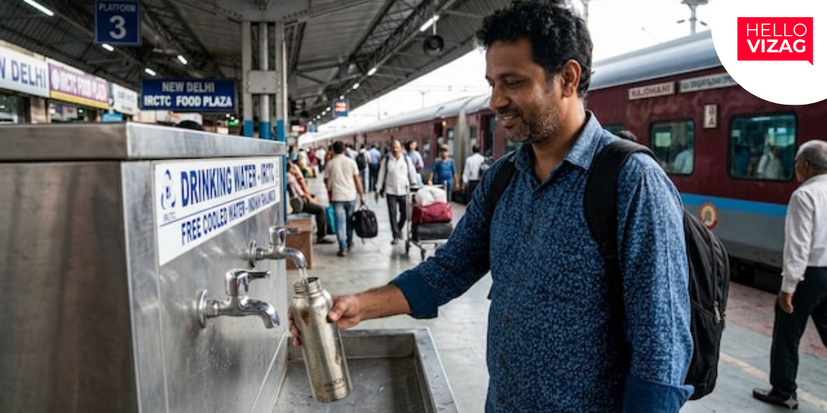 SCoR Steps Up Drinking Water Quality Checks at 385 Railway Stations in AP