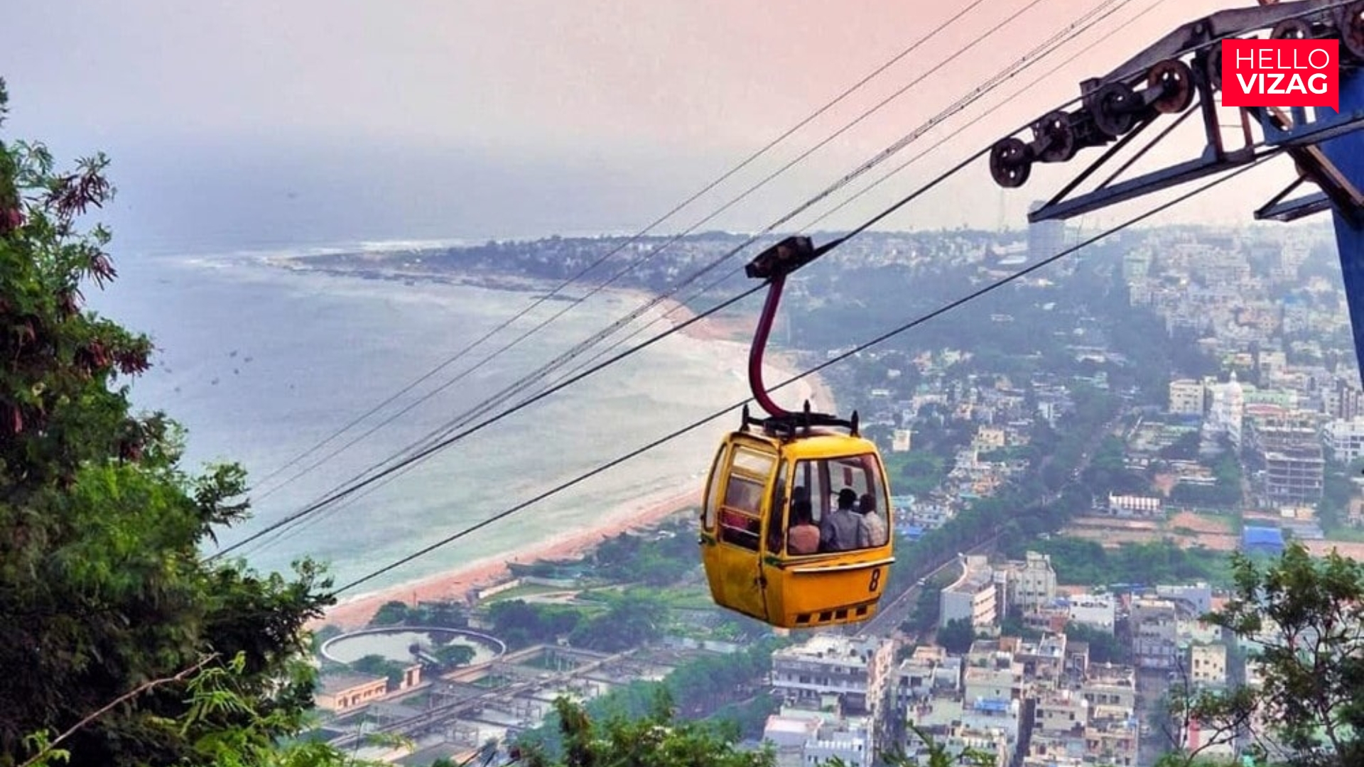 Vizag Set to Elevate Tourism: VMRDA Proposes Ropeway & Luge Ride at Kailasagiri