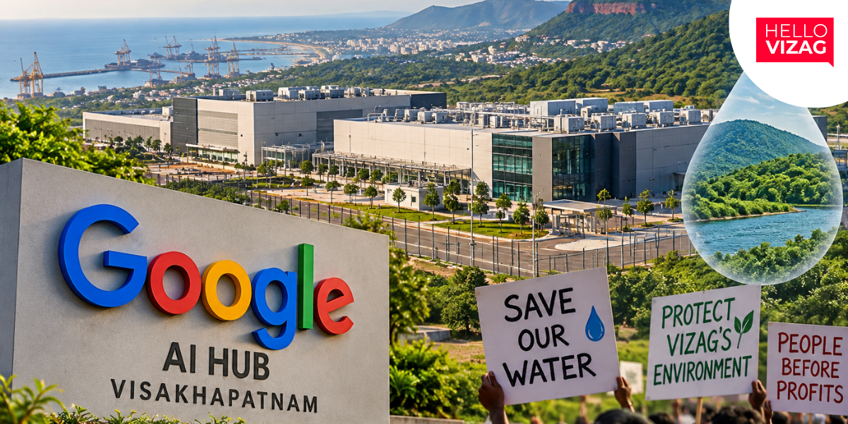 Google Defends $15 Billion Vizag AI Hub Amid Water Concerns and Protests