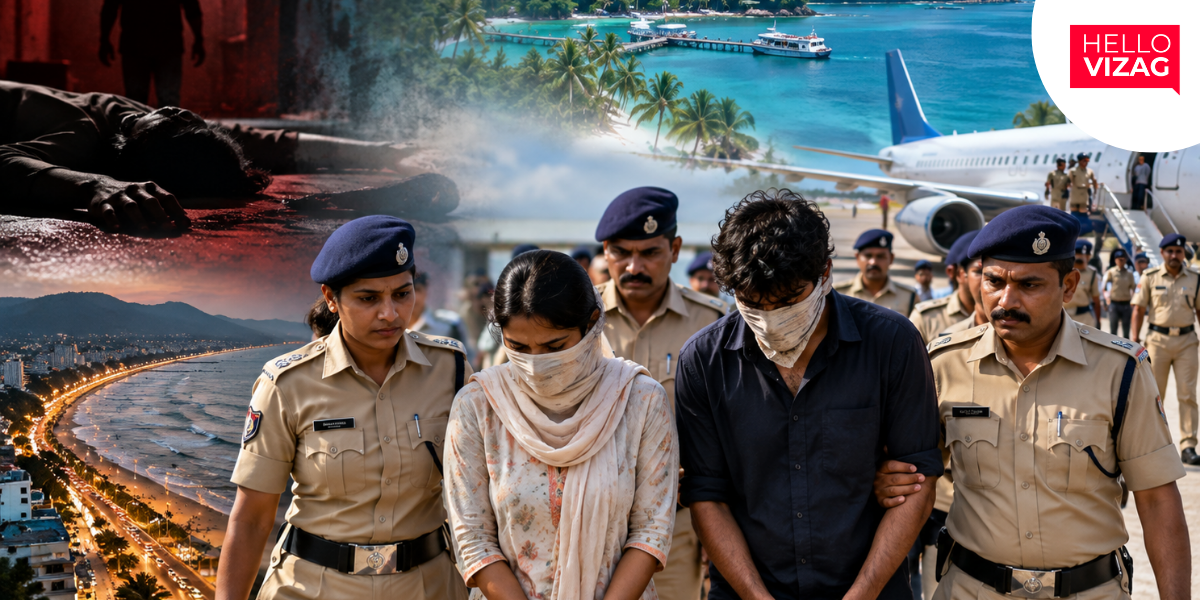Woman and Alleged Partner Arrested in Andaman in 2022 Visakhapatnam Murder Case