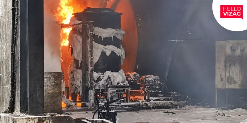 Explosion at Dakshin Energy Unit in Visakhapatnam's Pharma City Claims Two Lives