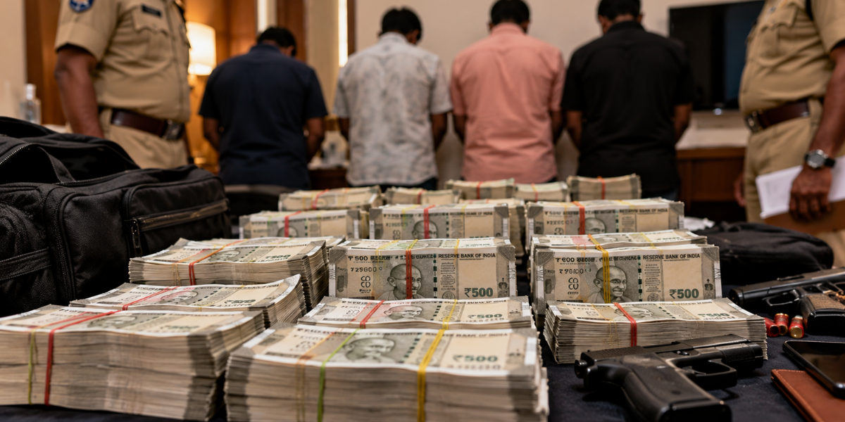 Fake Currency Racket Busted in Visakhapatnam; Four Held