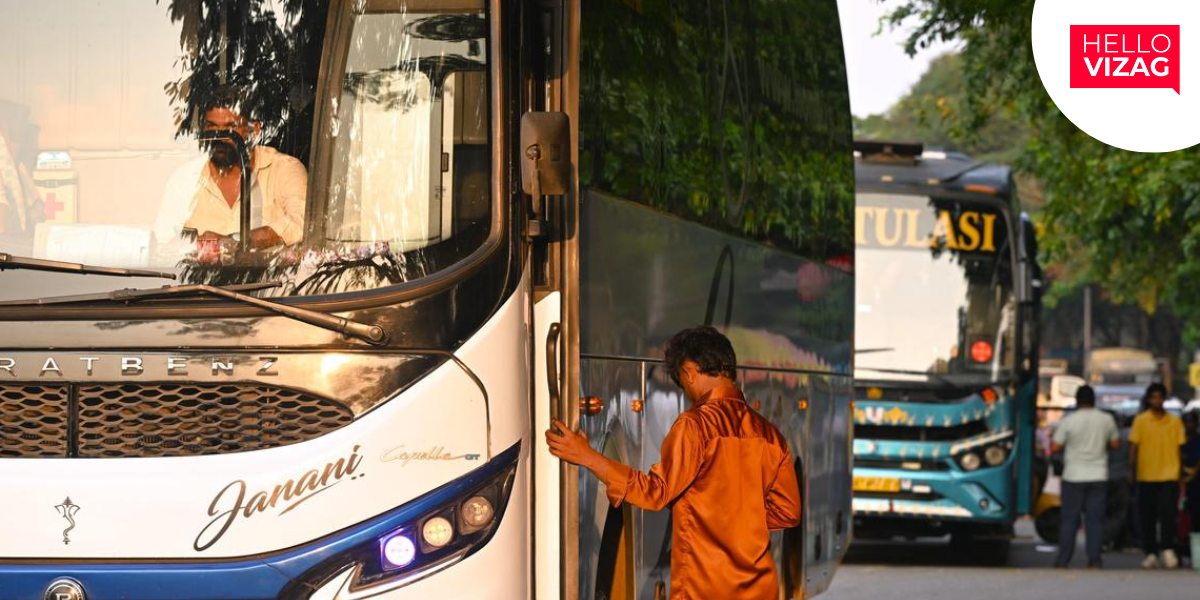 Two Drunk-Driving Cases Raise Concerns Over Private Bus Safety in Visakhapatnam