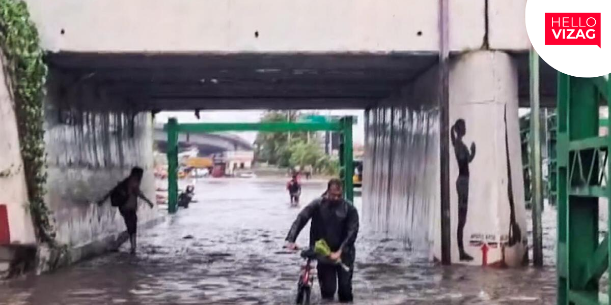 Cyclone Arnab Floods Railway Bridges Near Ichchapuram, Trains Cancelled and Diverted
