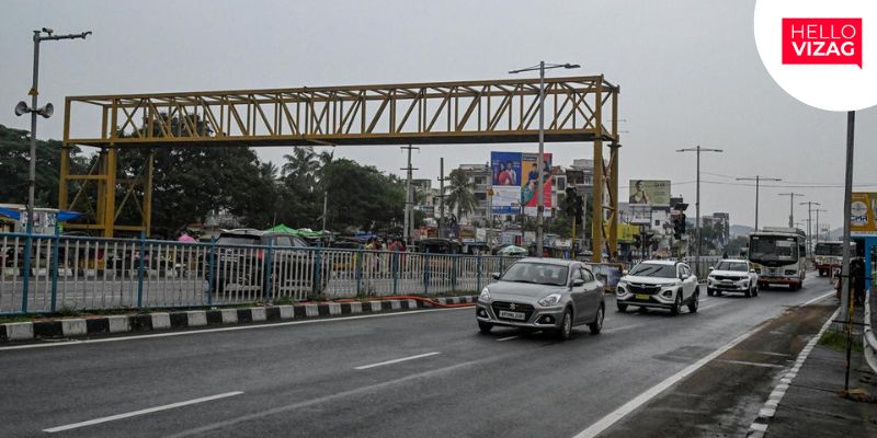 Long-Pending Foot Over Bridge at Madhurawada to Open on August 15