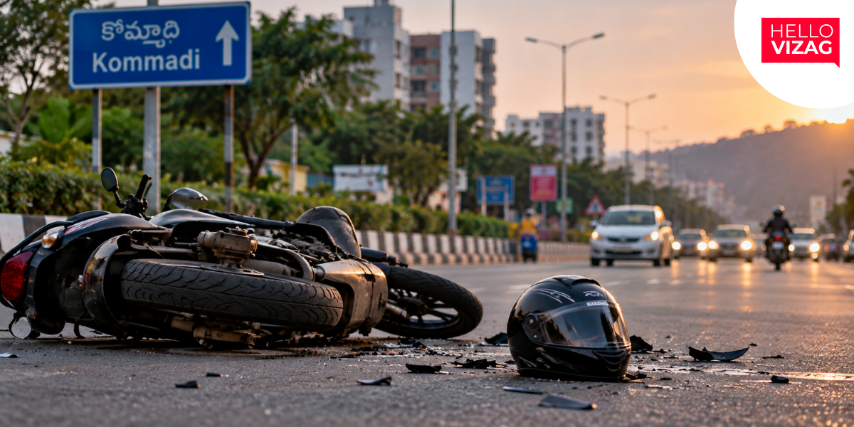 14-Year-Old Killed in Road Accident at Kommadi, Visakhapatnam